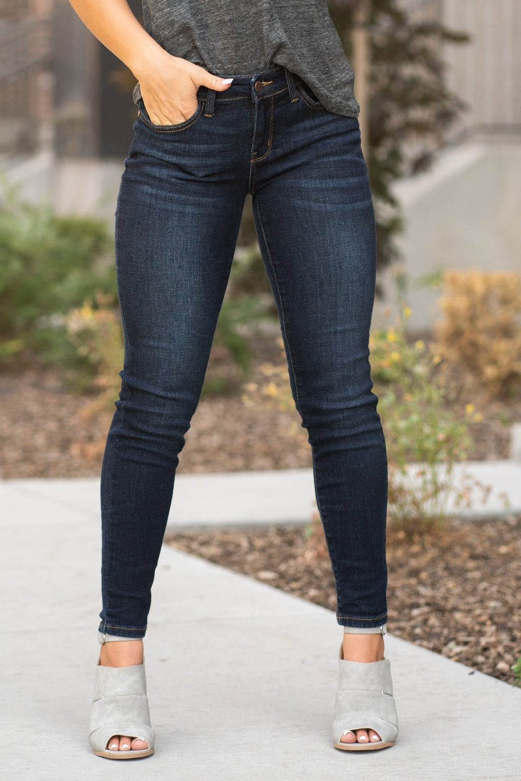J Brand Earnest Sewn Womens Mid Rise Skinny Jeans Skirt Blue Gray Size -  Shop Linda's Stuff