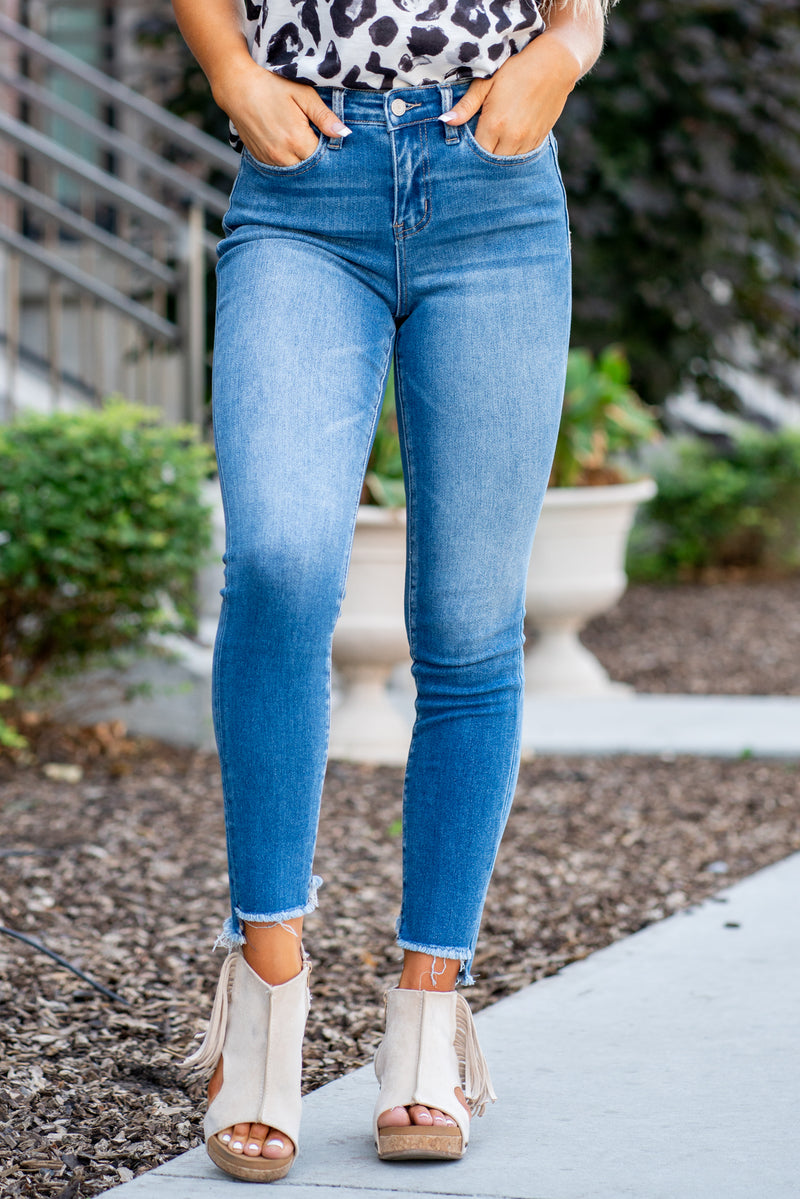 Vervet Jeans The Celebrity Haunt High Rise Ankle Skinny T5413 ...