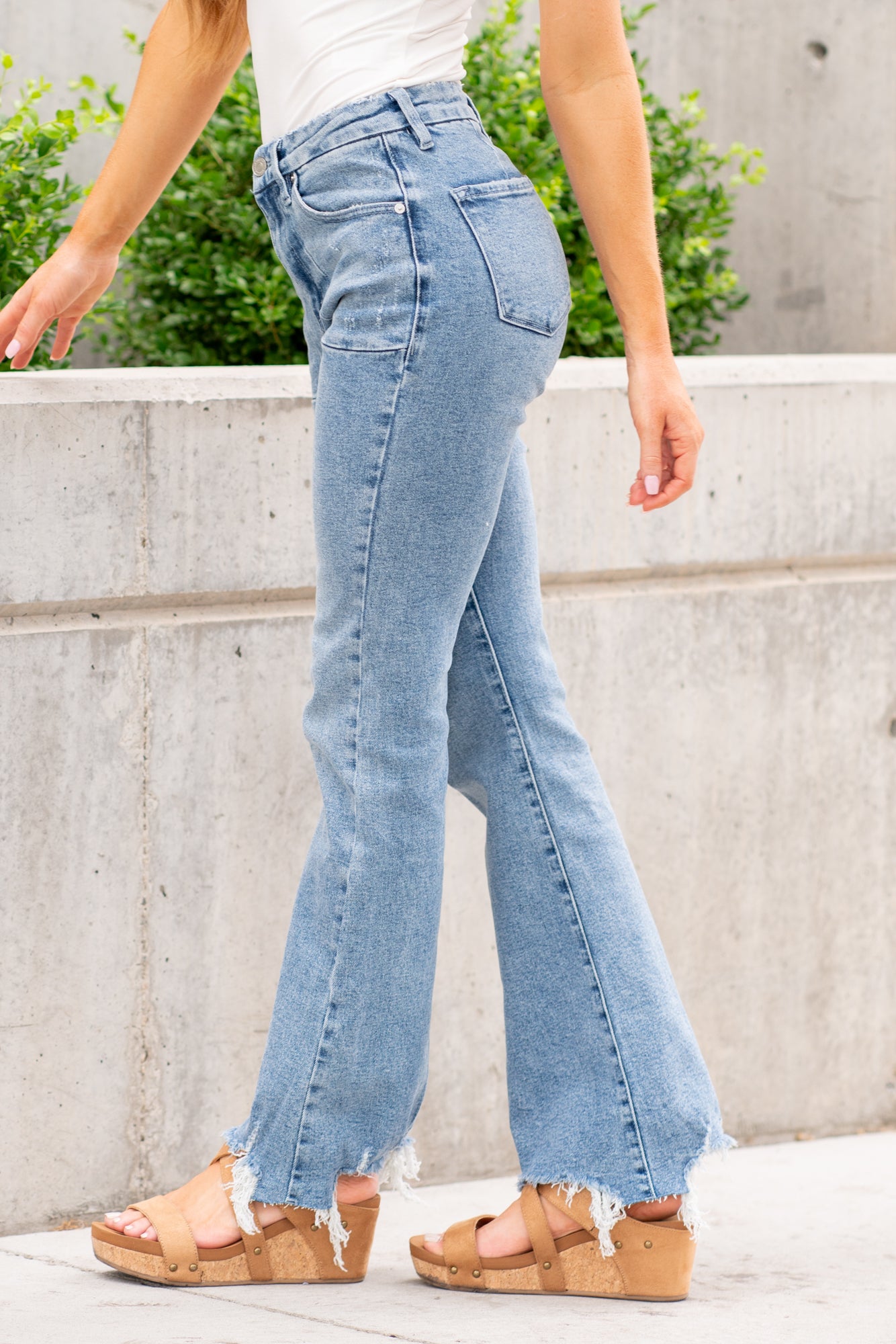 Kancan petite flare jeans outlet