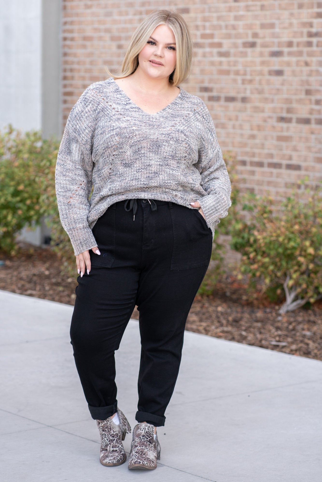 Women's plus size jogger jeans sale