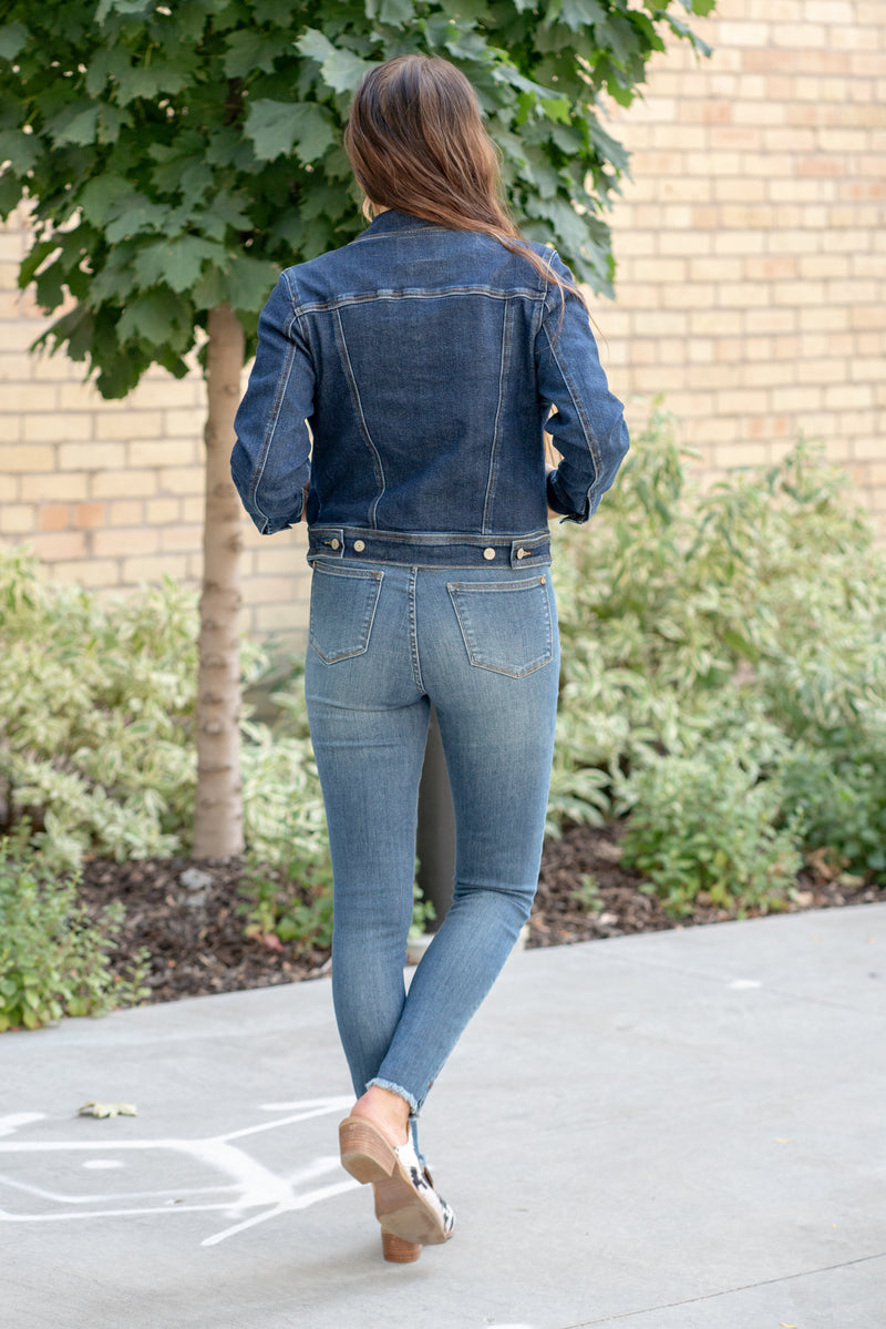 Judy Blue Jeans Howdy Classic Denim Jacket