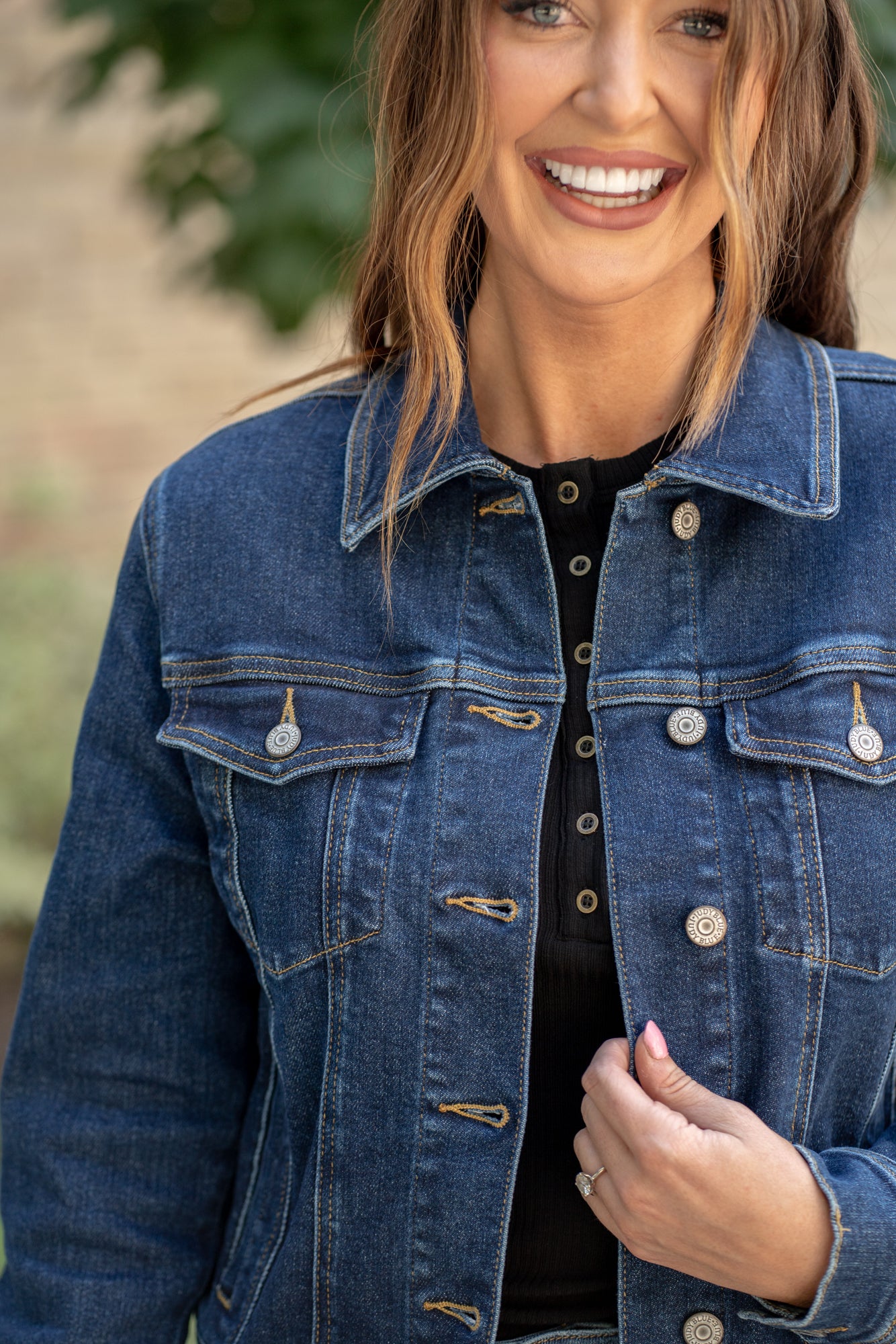 Judy Blue Jeans Howdy Classic Denim Jacket