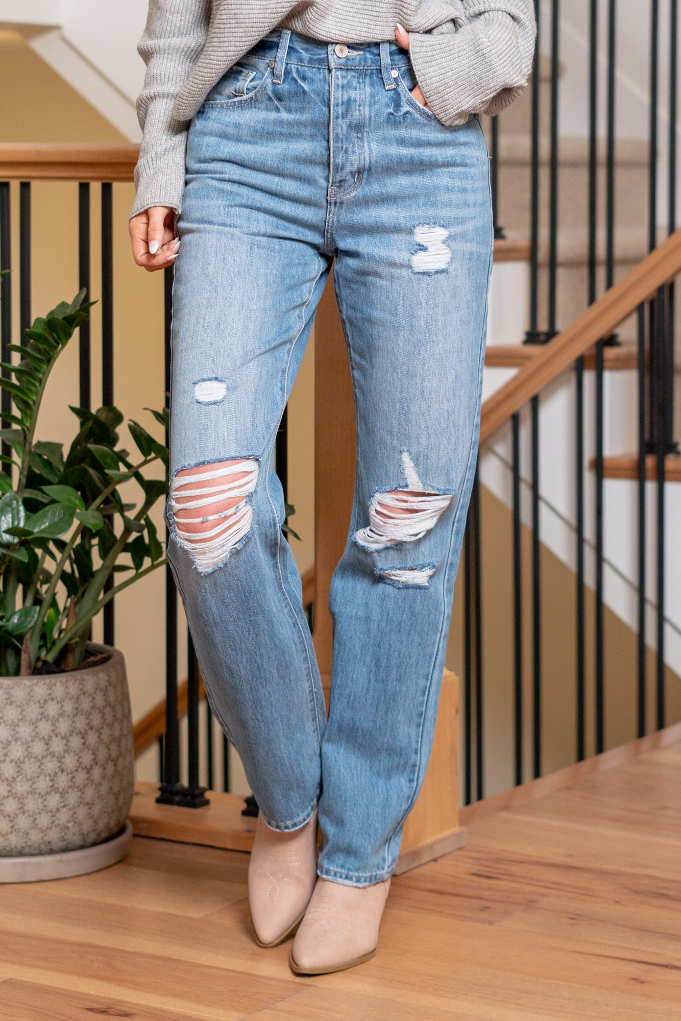 Womens Vintage Mom Jeans, Brag Vintage