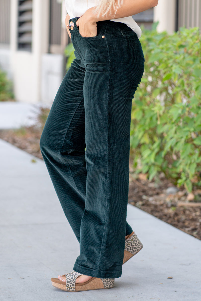 Judy Blue Jeans | Plus Size Emerald High Rise Corduroy Skirt JB2813-PL 3X-Large / Lavender