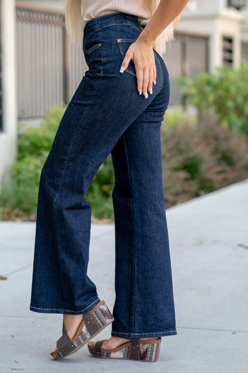 Judy Blue Jeans | Christina High Rise Wide Leg JB88579 – American Blues