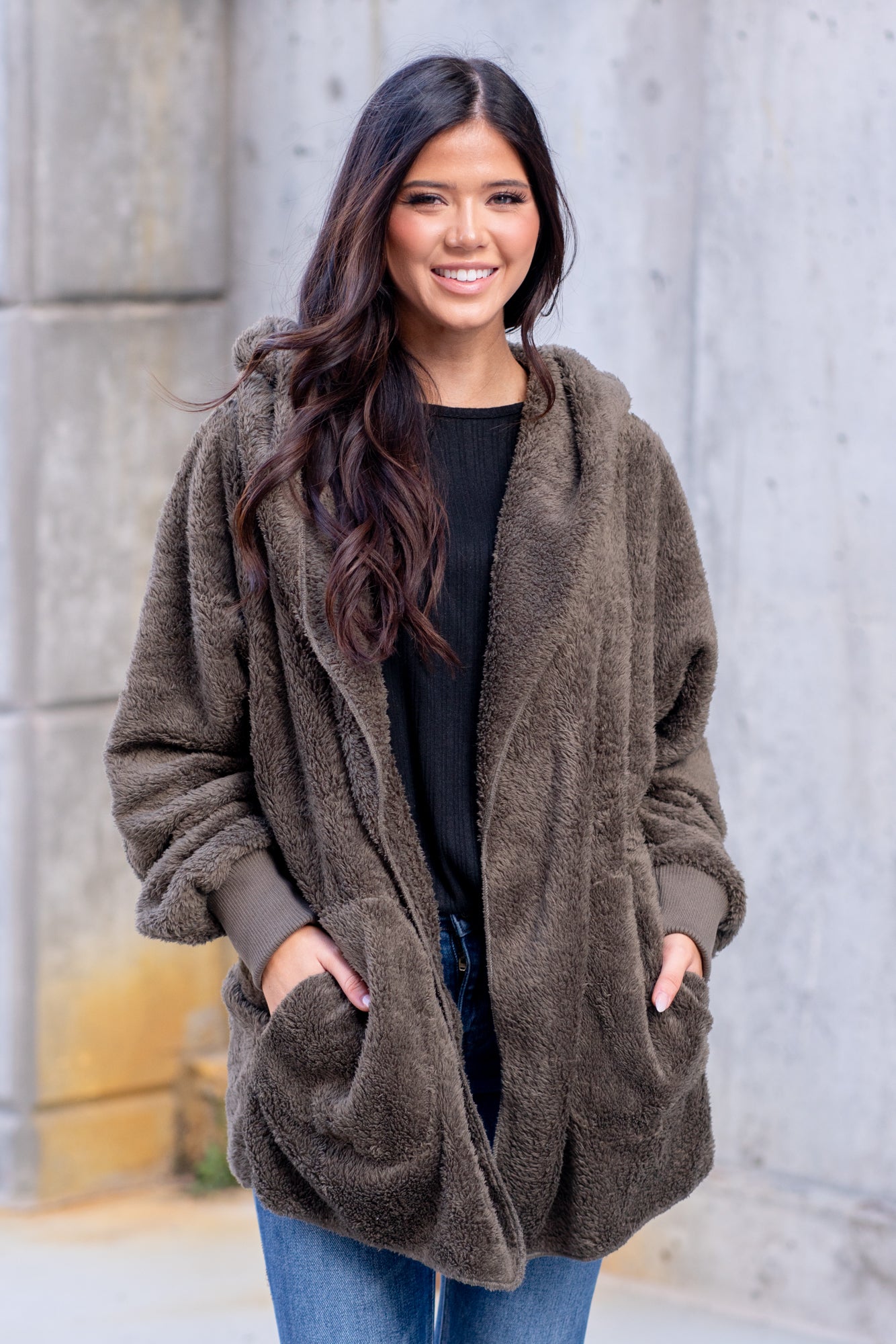 Cozy sherpa jacket hotsell