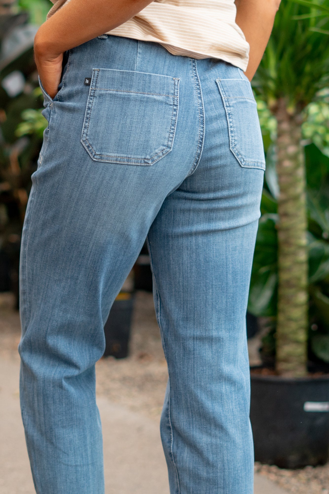 Girls Star Printed Denim Pants Drawstring Straight Wide Leg Jeans Loose  Trousers