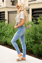 Cello Jeans Look and feel incredible in this stylish, yet versatile High Rise Distressed Skinny jeans. Additionally equipped with five pockets, belt loops and a zip fly closure. Collection: Spring 2021 Distressed Skinny Color: Light Blue Wash  Cut: Skinny, 29" Inseam Rise: High-Rise, 11" Front Rise 41% Cotton 42% Rayon 9% Lyocell 6% Polyester 2% Spandex Fly: Zipper  Style #: WV17551LTD Contact us for any additional measurements or sizing.