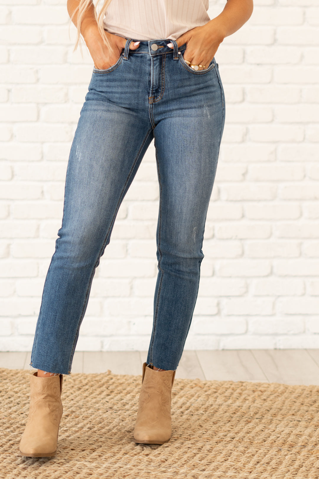 Fashion relaxed skinny