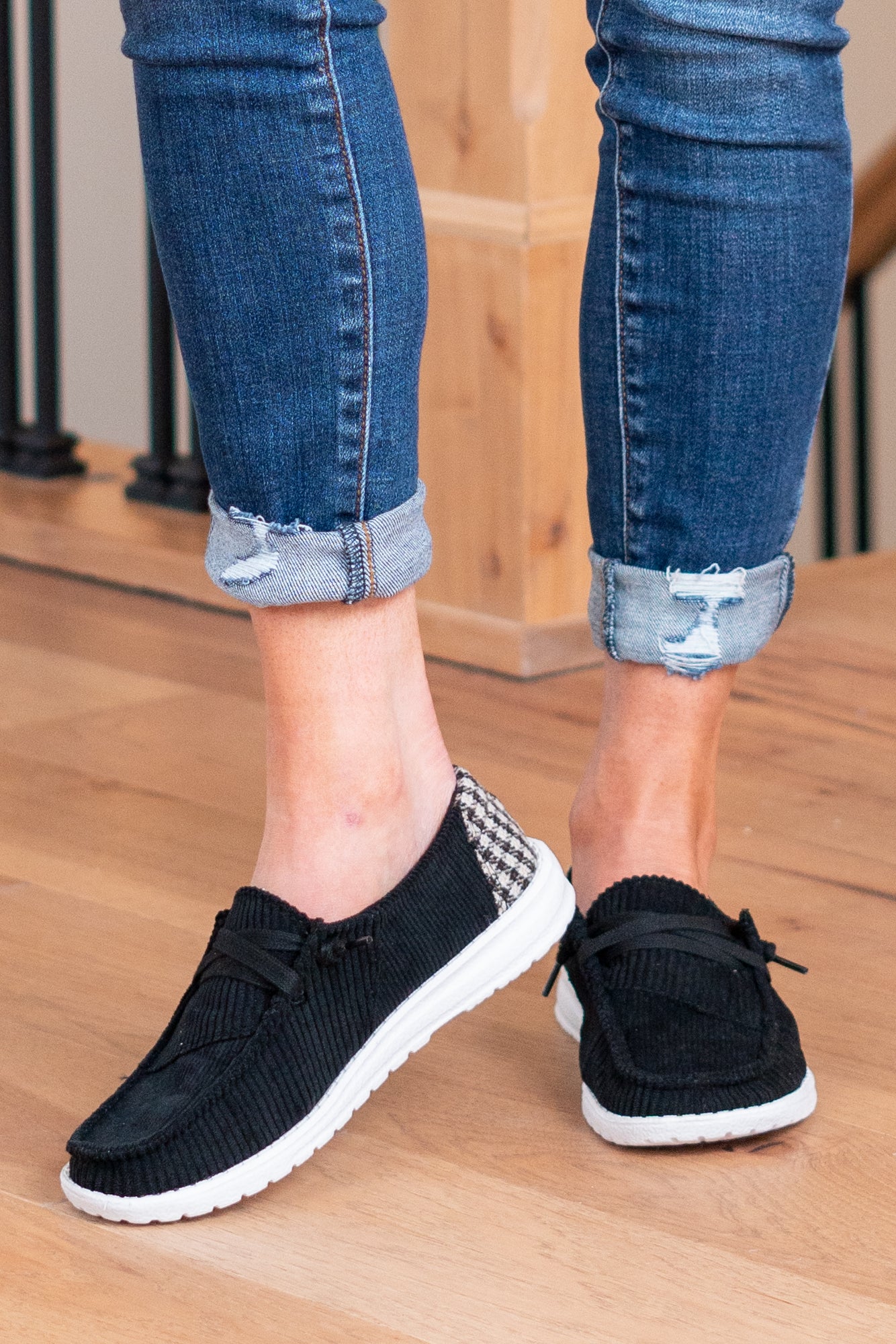 Plaid boat shoes outlet