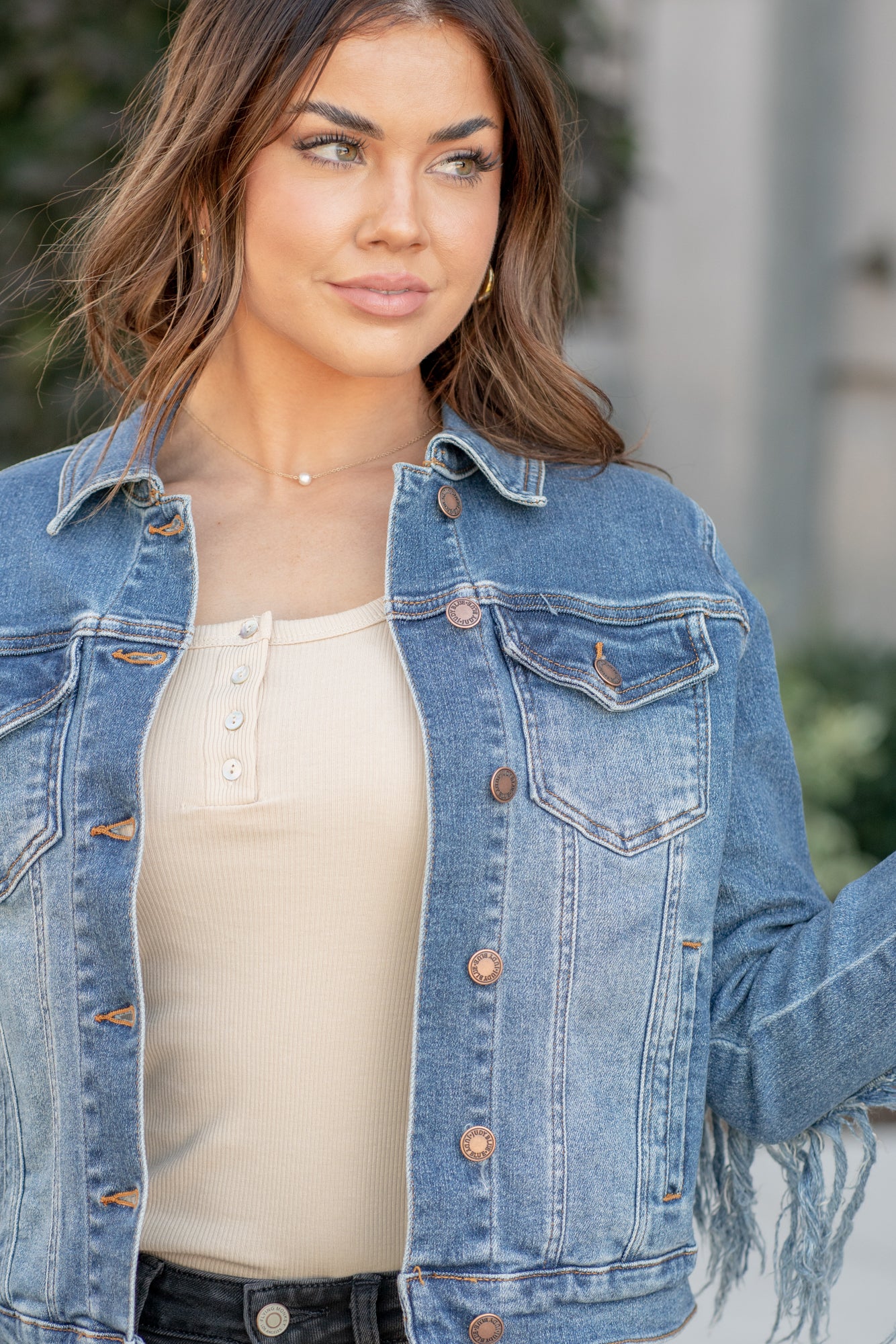 Fringe Tie Dye Jean Jacket – Prairie Rose Boutique