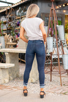 KanCan Jeans  These are the ones, the classic KanCan that can be dressed up or worn casually. Pair with heels and a front tuck for a night out.  Color: Dark Wash Cut: Fit Skinny, 27" Inseam  Rise: High Rise, 10" Front Rise 74% COTTON, 10% RAYON, 15% POLYESTER, 1% SPANDEX Stitching: Classic Fly: Zipper Fly Style #: KC20010SD