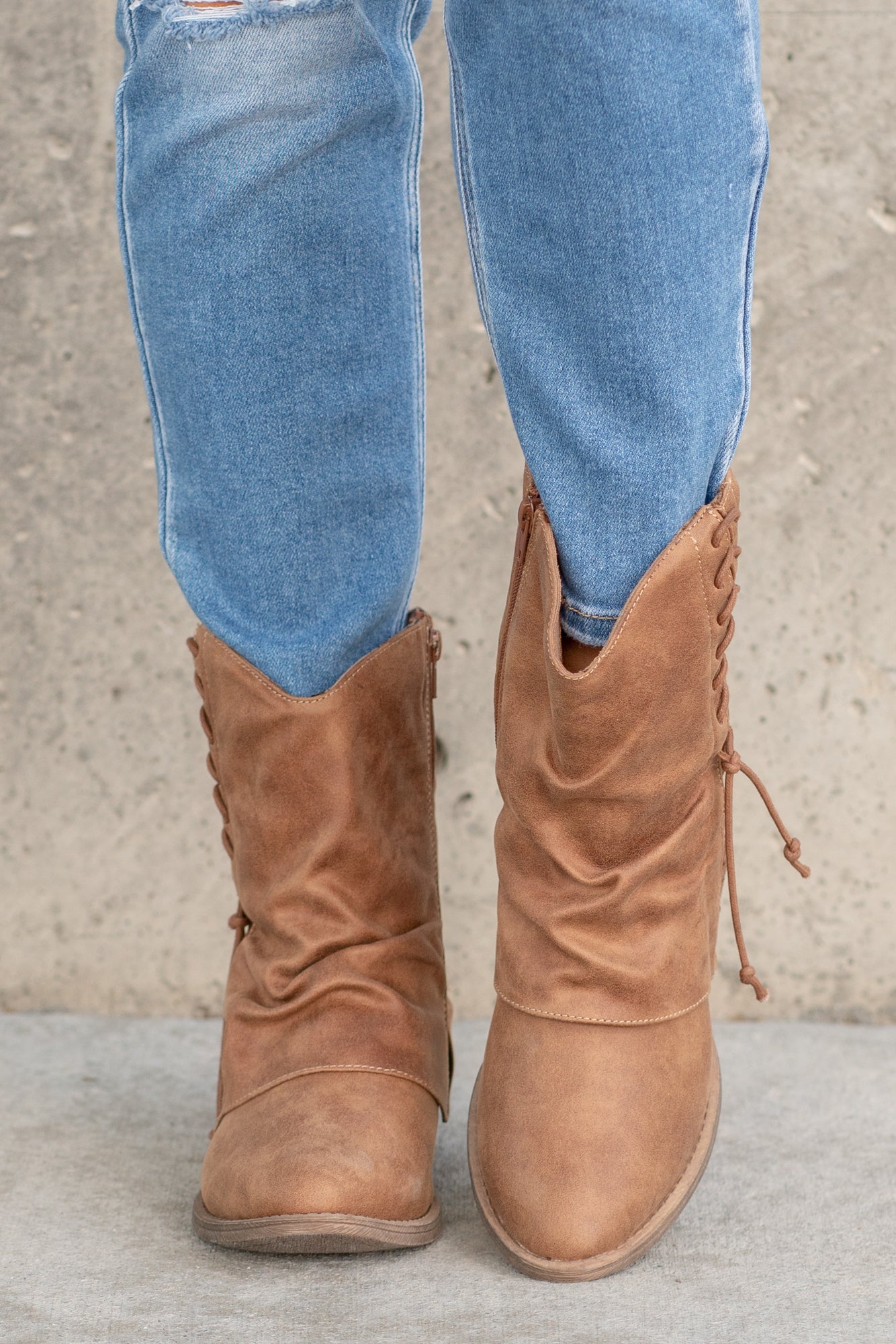 Cute hotsell tan booties