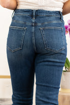 VERVET by Flying Monkey Jeans Collection: Winter 2021 Boyfriend , 26" Inseam Rise: High Rise, 10" Front Rise 92% COTTON, 6% POLYESTER, 2% SPANDEX Machine Wash Separately In Cold Water Stitching: Classic Fly: Zipper Fly  Style #: V2132 Contact us for any additional measurements or sizing.  Chloe is 5’8" and 130 pounds. She wears a size 3 in jeans, a small top and 8.5 in shoes. She is wearing a 26/3 in these jeans.