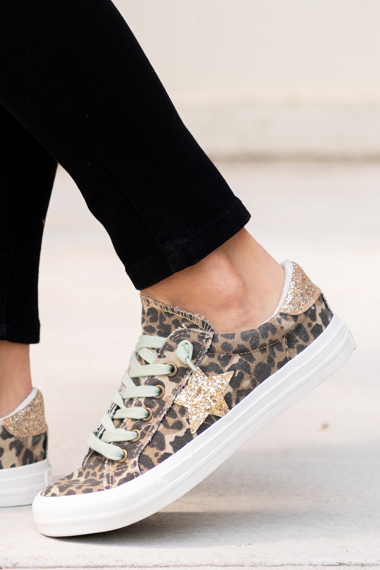 Very volatile leopard sneakers sales