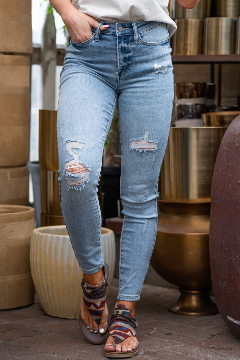 Judy Blue Jeans  Plus Size Kaylee High Rise Skinny JB82330-PL – American  Blues