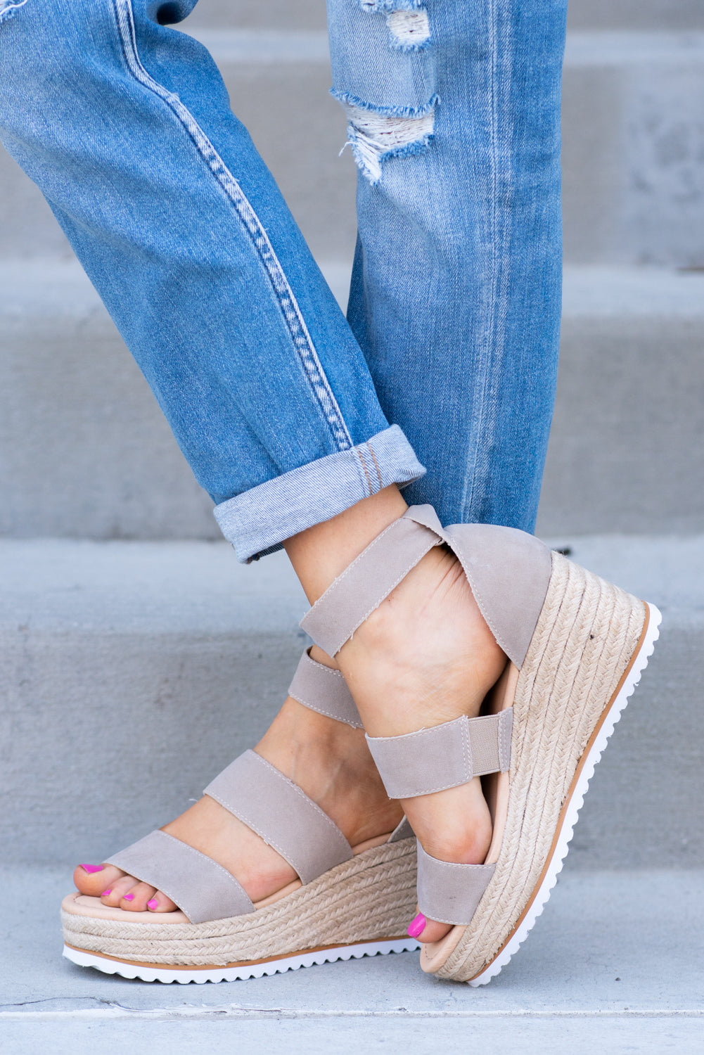 Oasis cheap wedge espadrilles