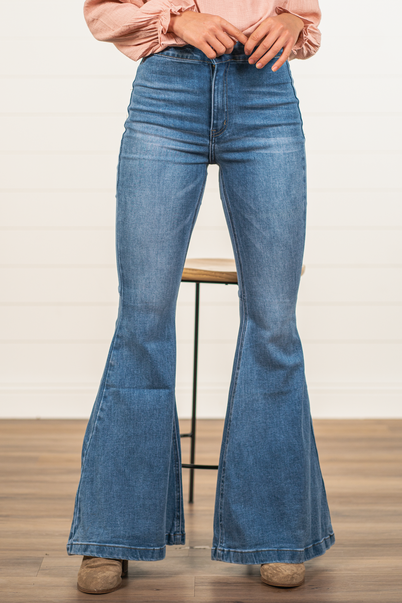 KanCan Jeans | Hampton High Waisted Flare Jeans KC6247VMV2