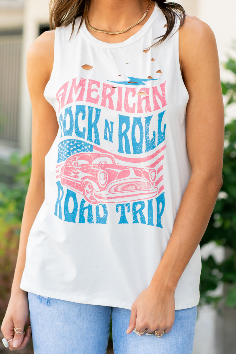 Rock and Distressed Zutter F432-1620 Blues Roll Graphic T | Shirt American – American