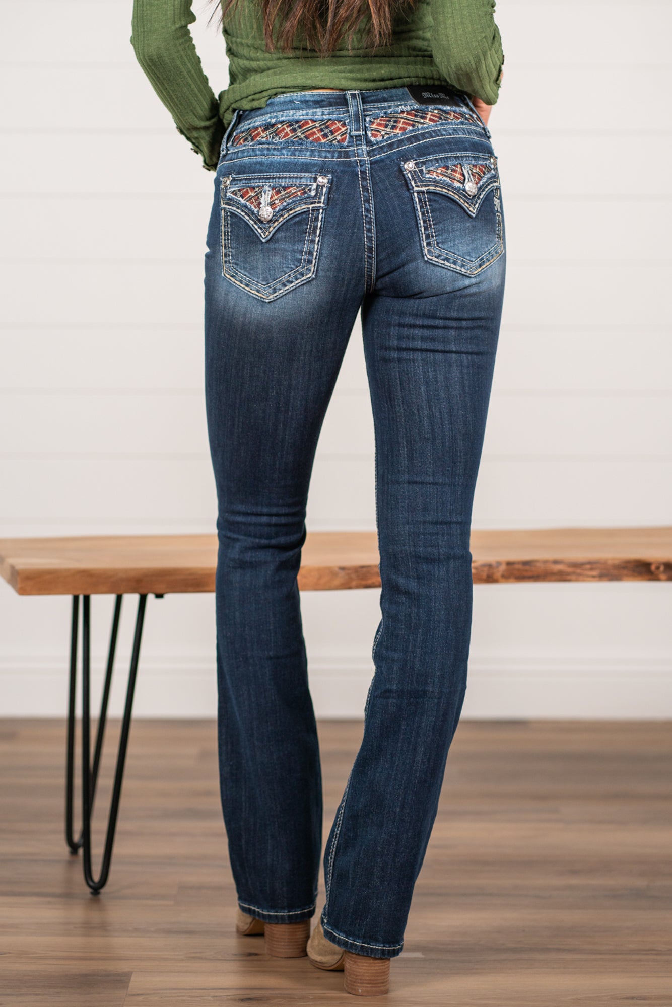 Miss me chloe bootcut hot sale jeans