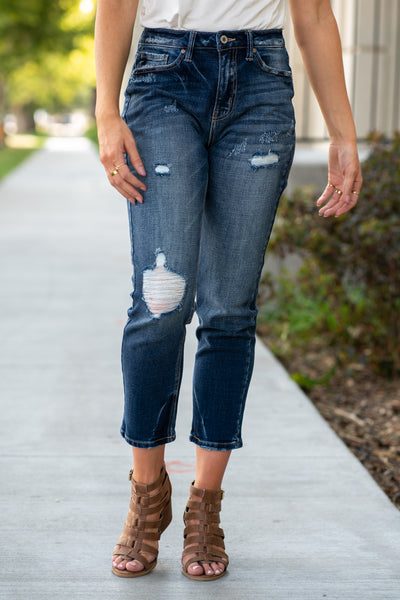 KanCan Jeans | High Rise Ripped Mom Relaxed Fit Jeans KC7133D ...